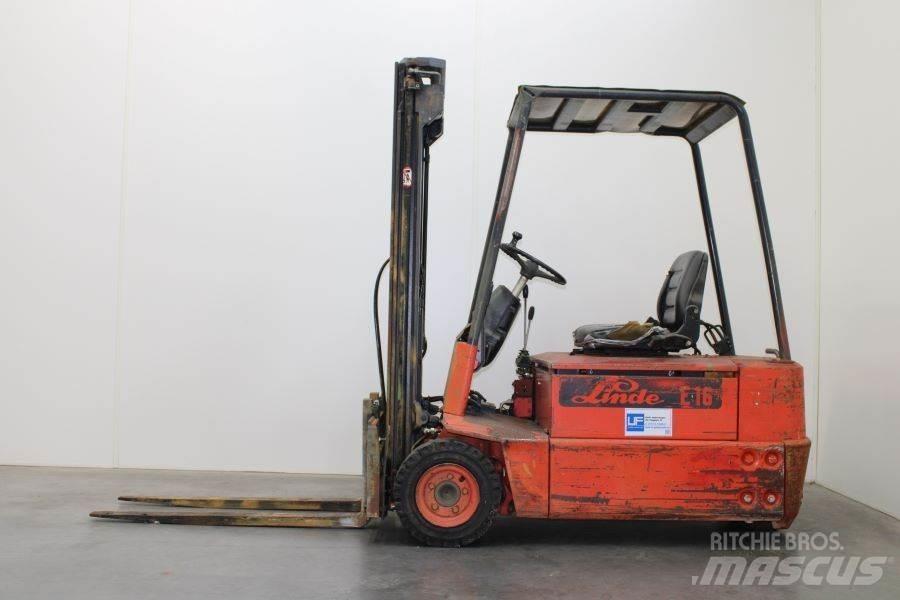 Linde E15-S Elektrostapler
