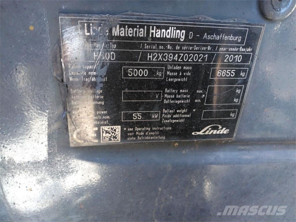 Linde H50D Sonstige Flurförderzeuge