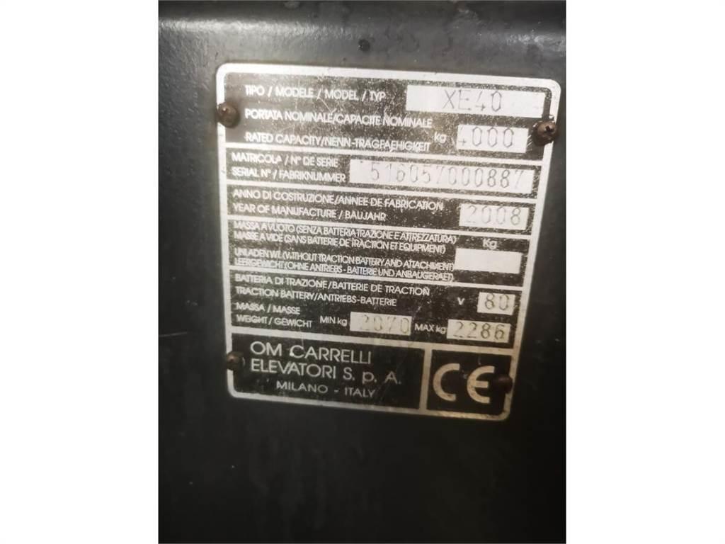 OM XE40 Elektrostapler