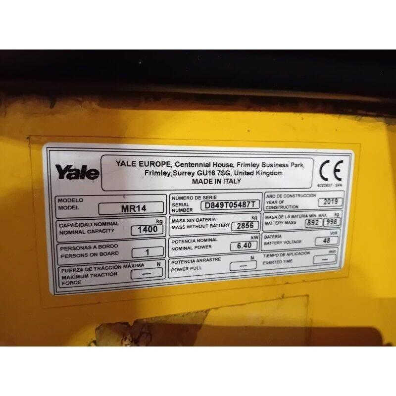 Yale MR14 Schubmaststapler