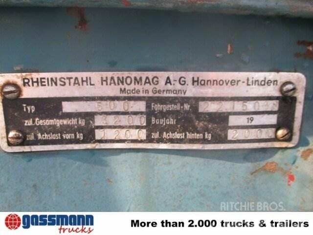 Hanomag Granit 500 Sonstige Baumaschinen