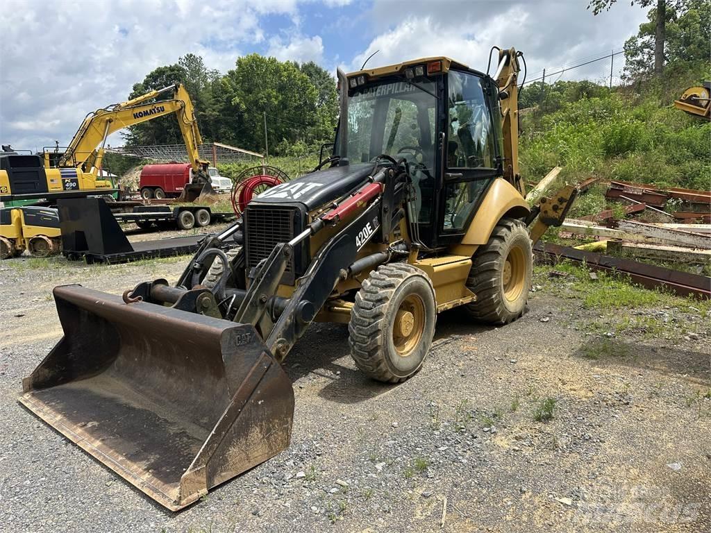 CAT 420E Baggerlader