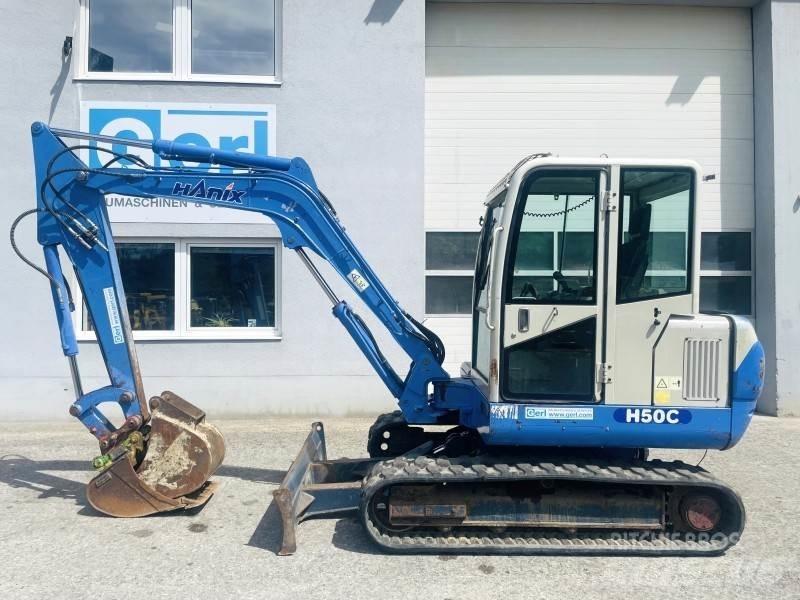 Hanix H50C Minibagger < 7t