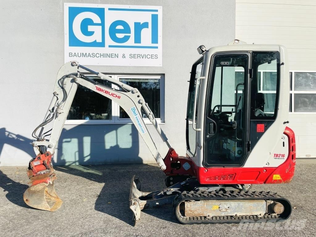 Takeuchi TB216 Minibagger < 7t