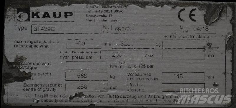 Kaup 3T429C Sonstige Flurförderzeuge