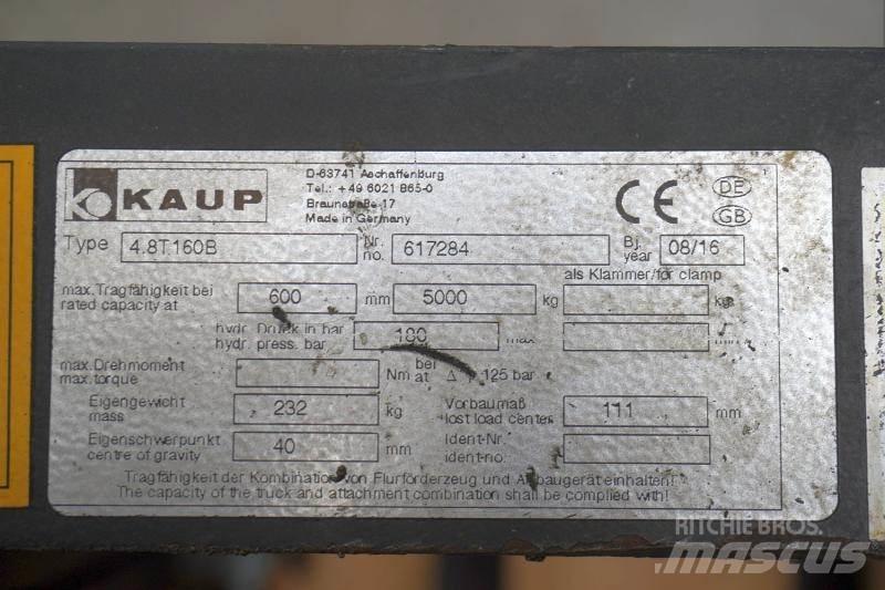 Kaup 4,8T160B Andere Ausstattung und Zubehör