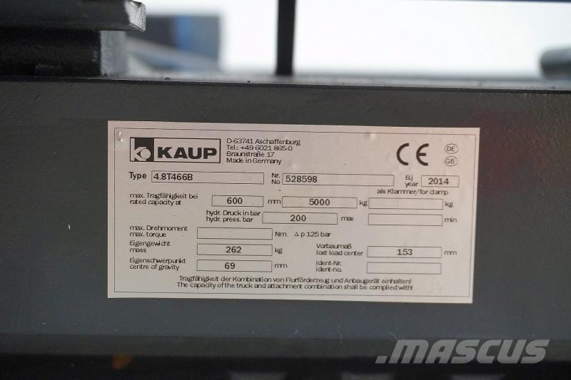 Kaup 4,8T466B Andere Ausstattung und Zubehör