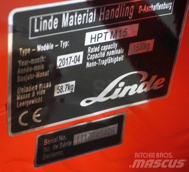 Linde HPT M 15 Handhubwagen