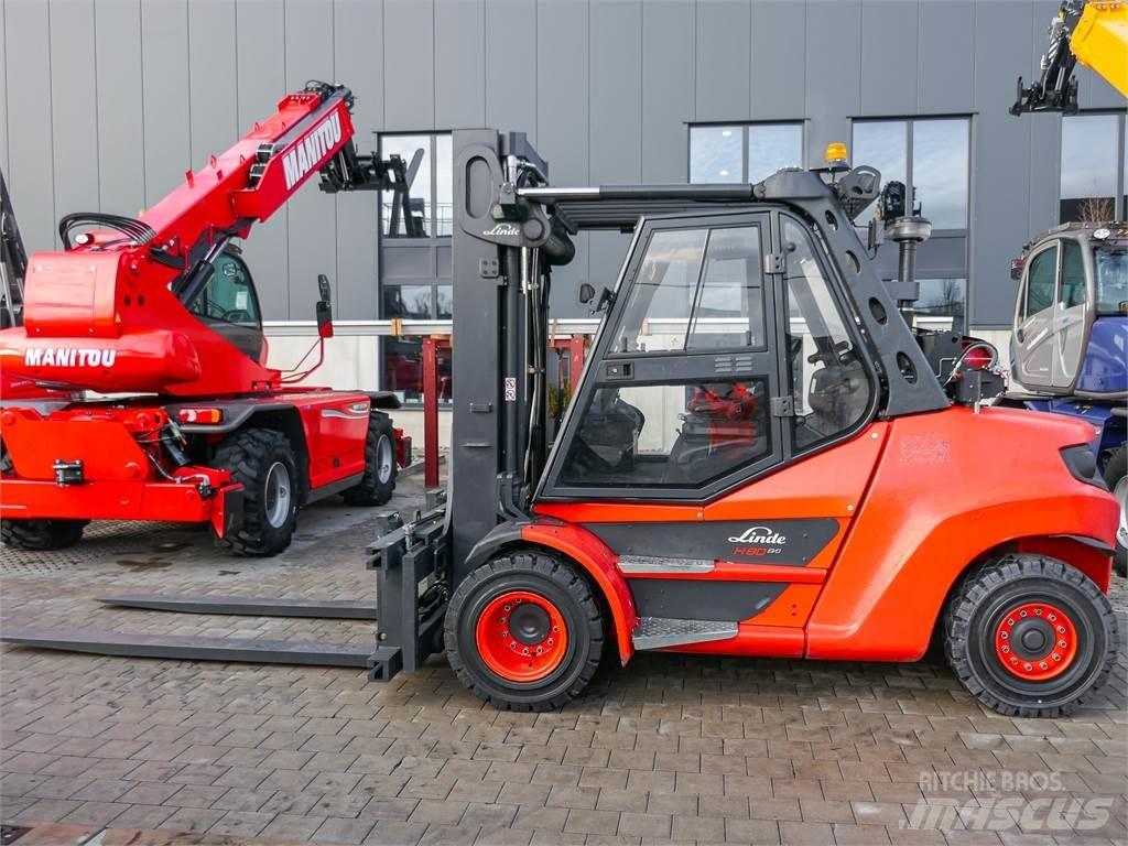 Linde H 80T/900/396 Gasstapler