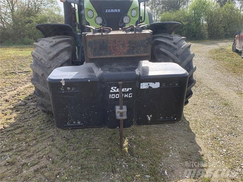  Suer 1000 kg. Frontgewichte