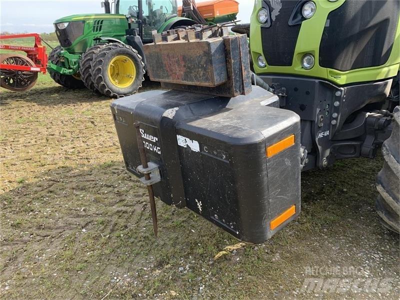  Suer 1000 kg. Frontgewichte