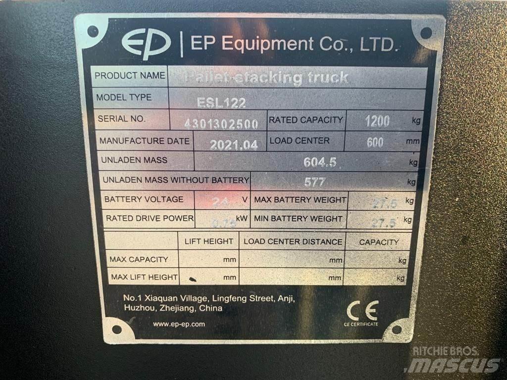 EP ESL122 Deichselstapler