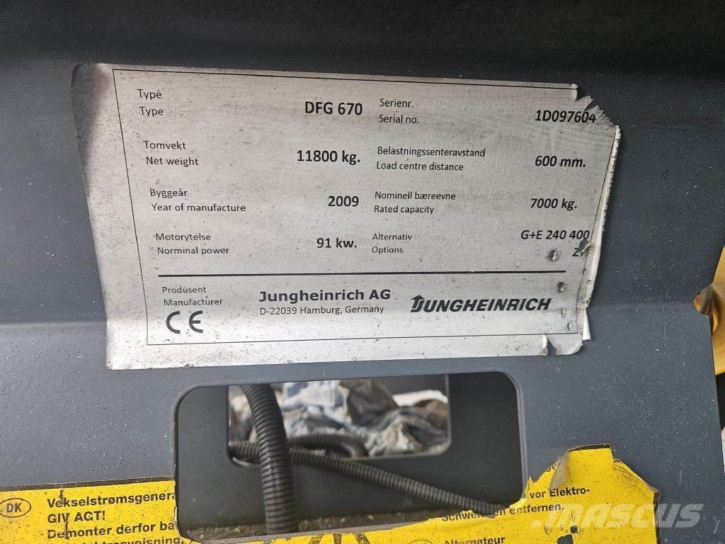 Jungheinrich DFG670 Dieselstapler
