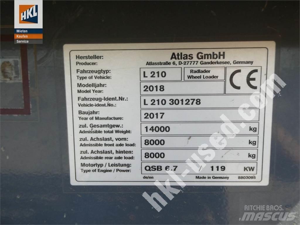Atlas L 210 Radlader