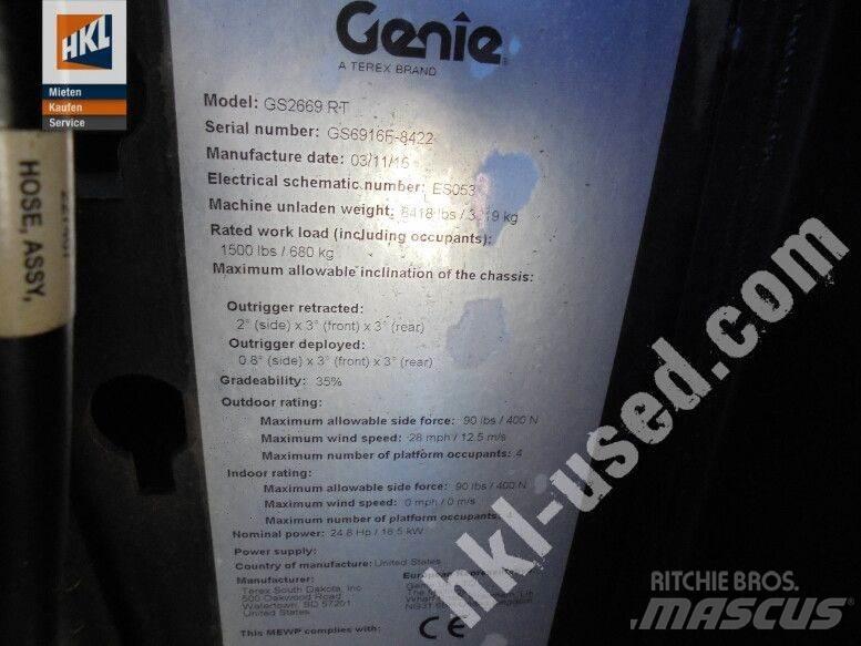 Genie GS 2669 RT Sonstige Baumaschinen