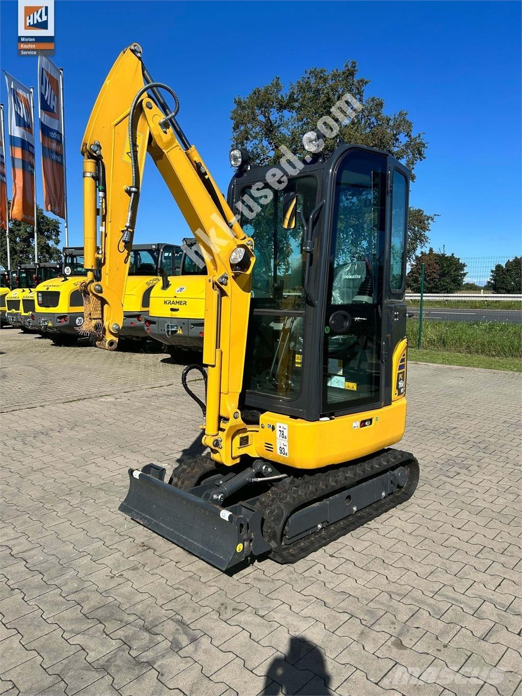 Komatsu PC 16 R-3HS Minibagger < 7t