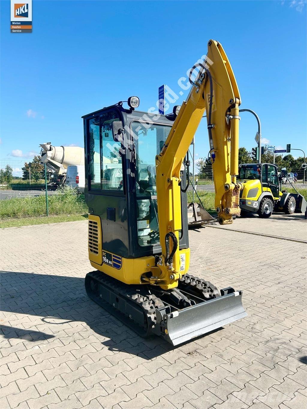 Komatsu PC 16 R-3HS Minibagger < 7t