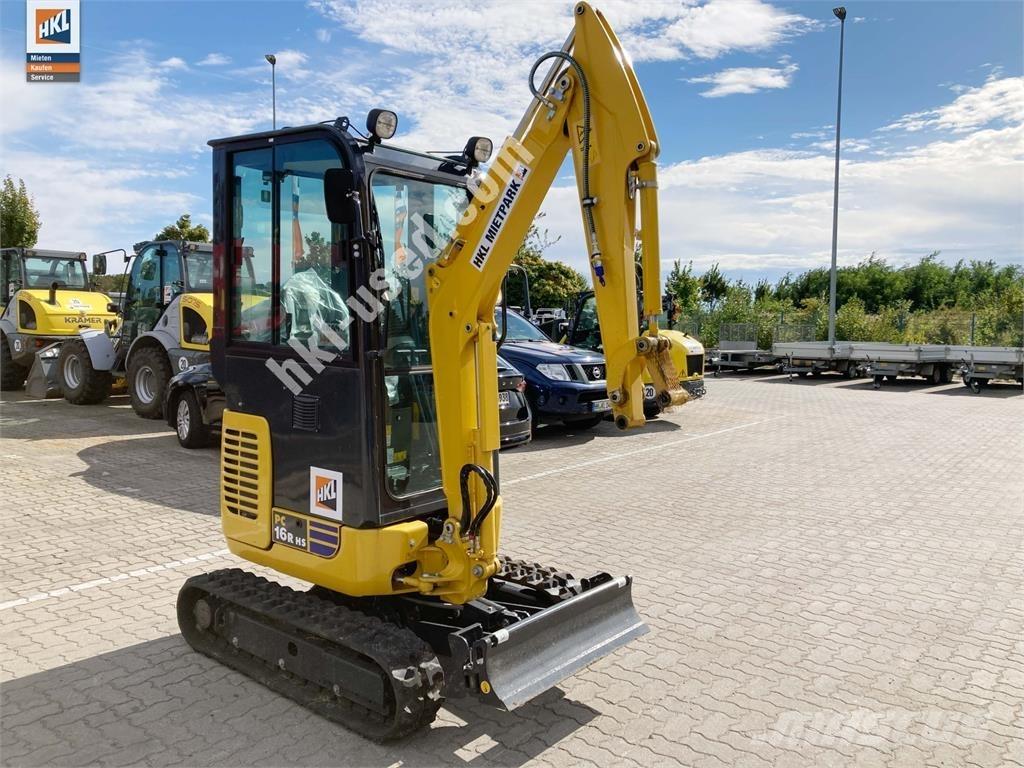 Komatsu PC 16 R-3HS Minibagger < 7t