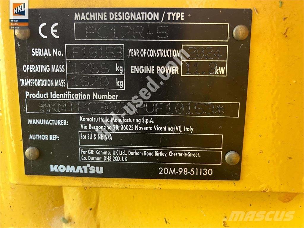 Komatsu PC 17 R-5 Minibagger < 7t