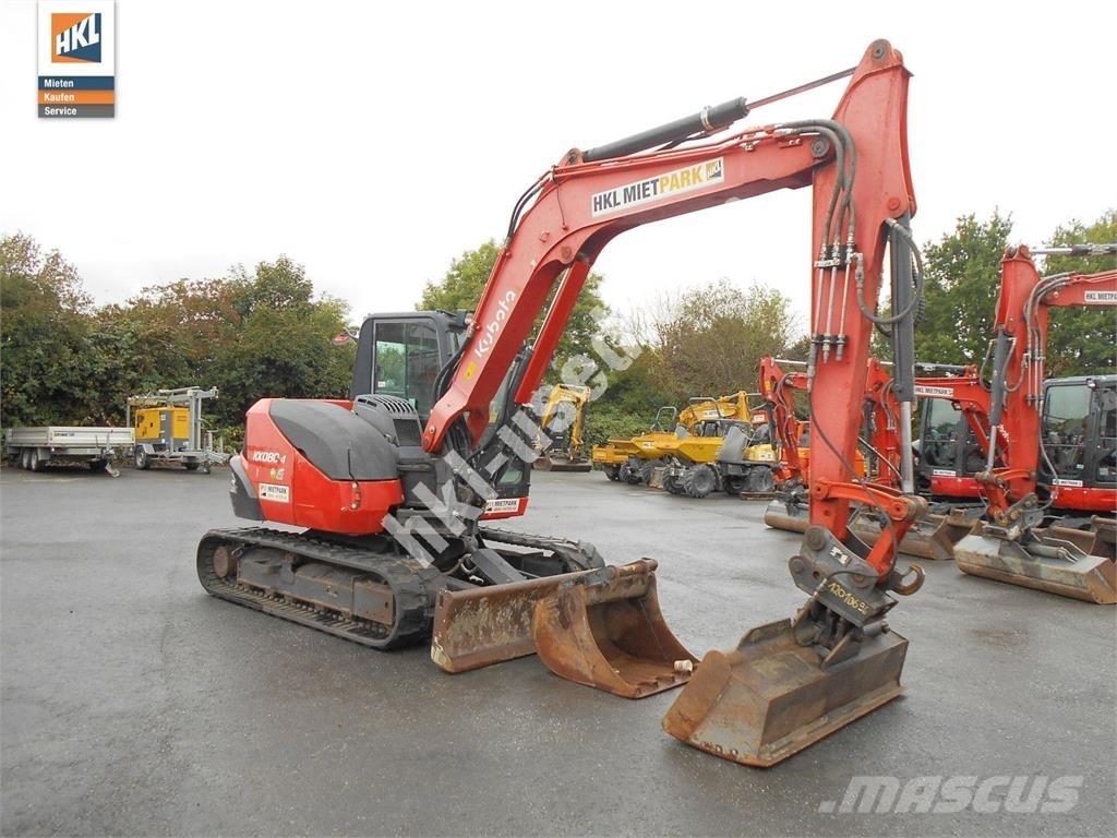 Kubota KX 080-4 Minibagger < 7t