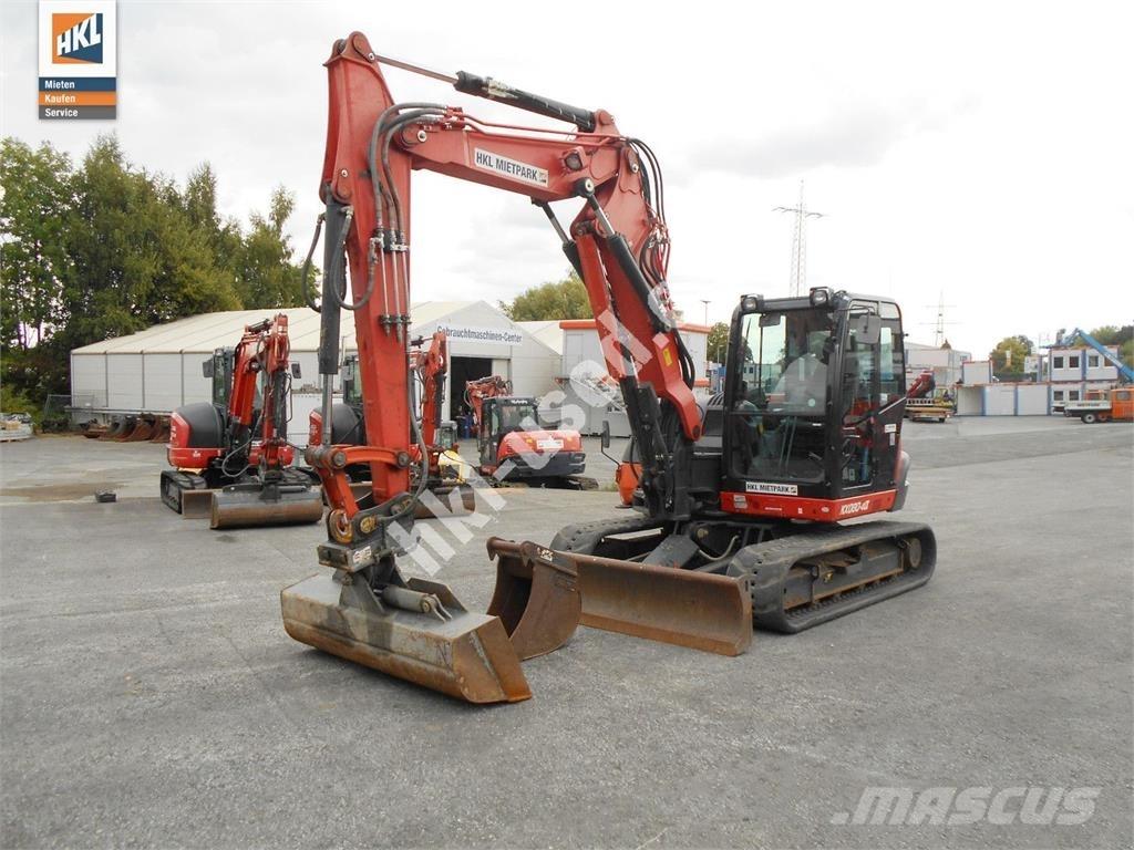 Kubota KX 080-4 Minibagger < 7t