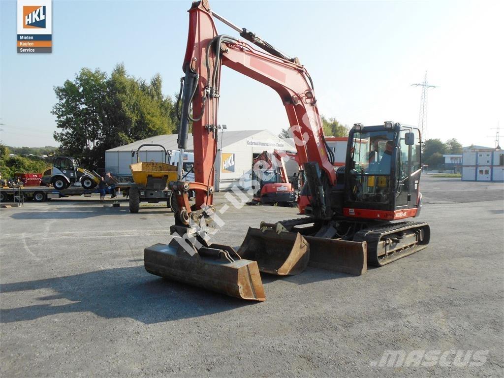 Kubota KX 080-4 Minibagger < 7t