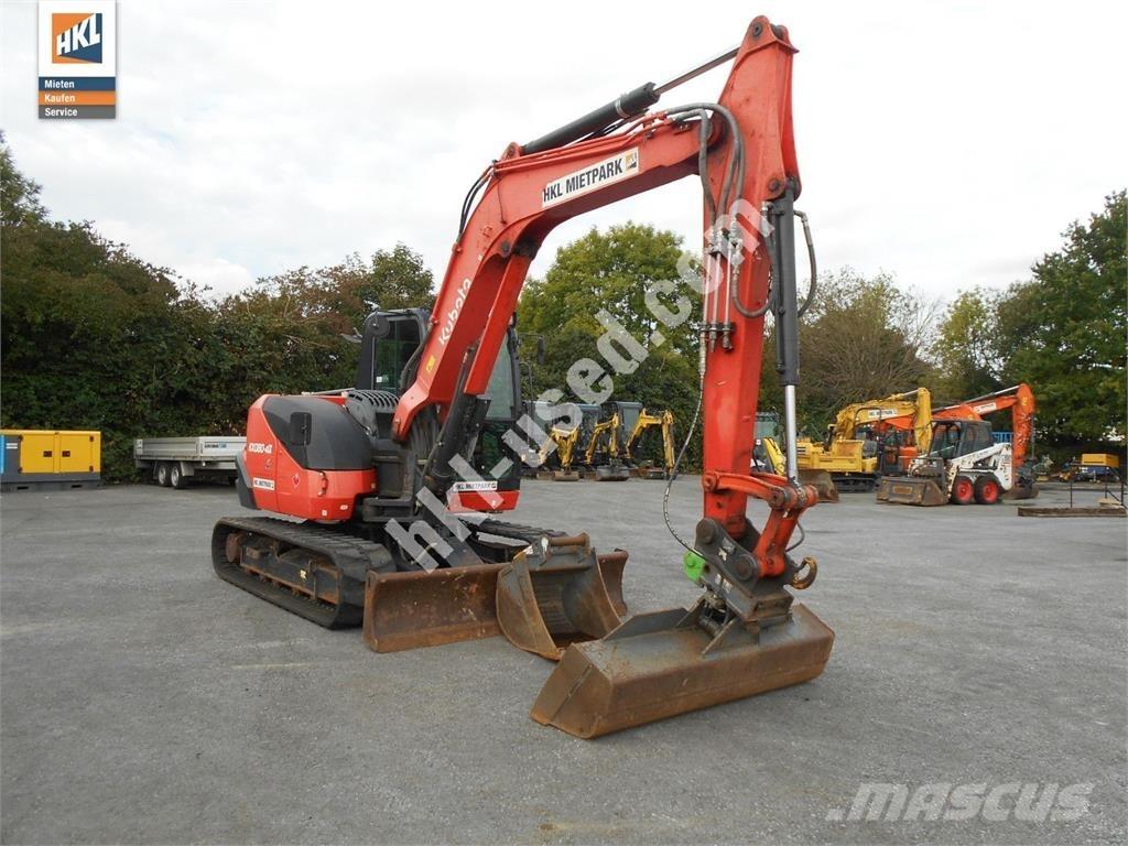 Kubota KX 080-4 Minibagger < 7t