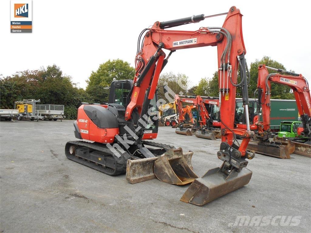 Kubota KX 080-4 Minibagger < 7t