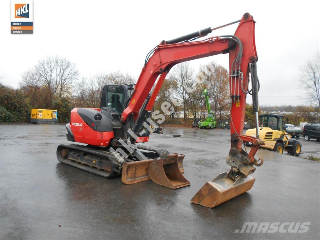 Kubota KX 080-4 Minibagger < 7t