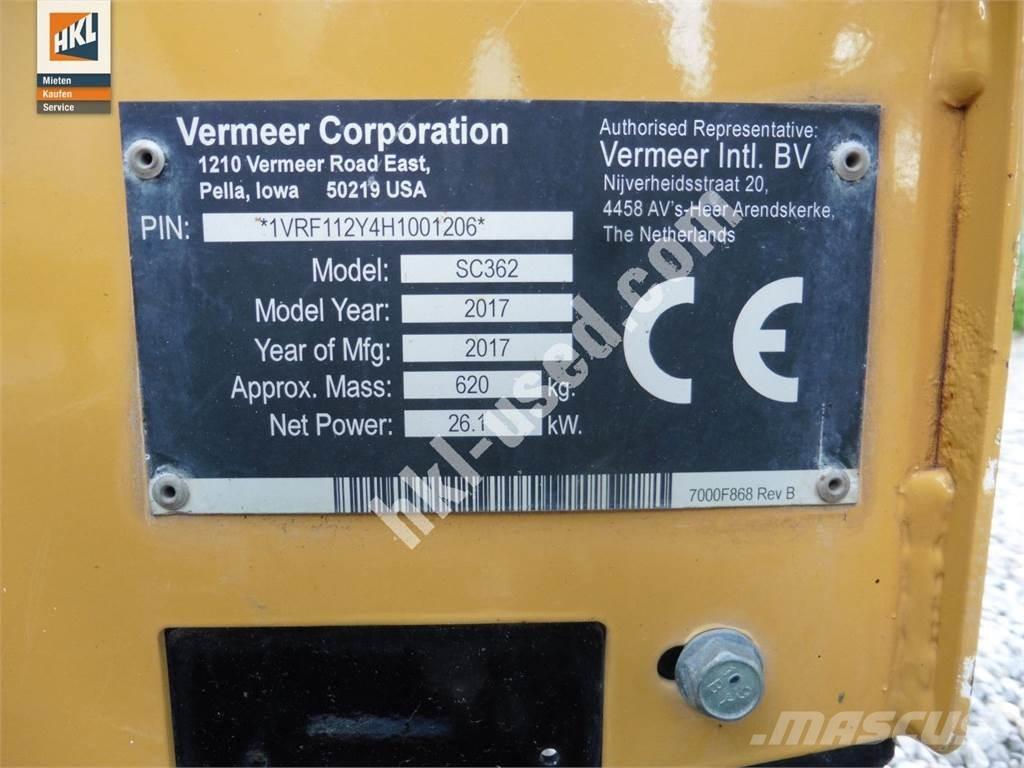 Vermeer SC 362 Sonstige Baumaschinen