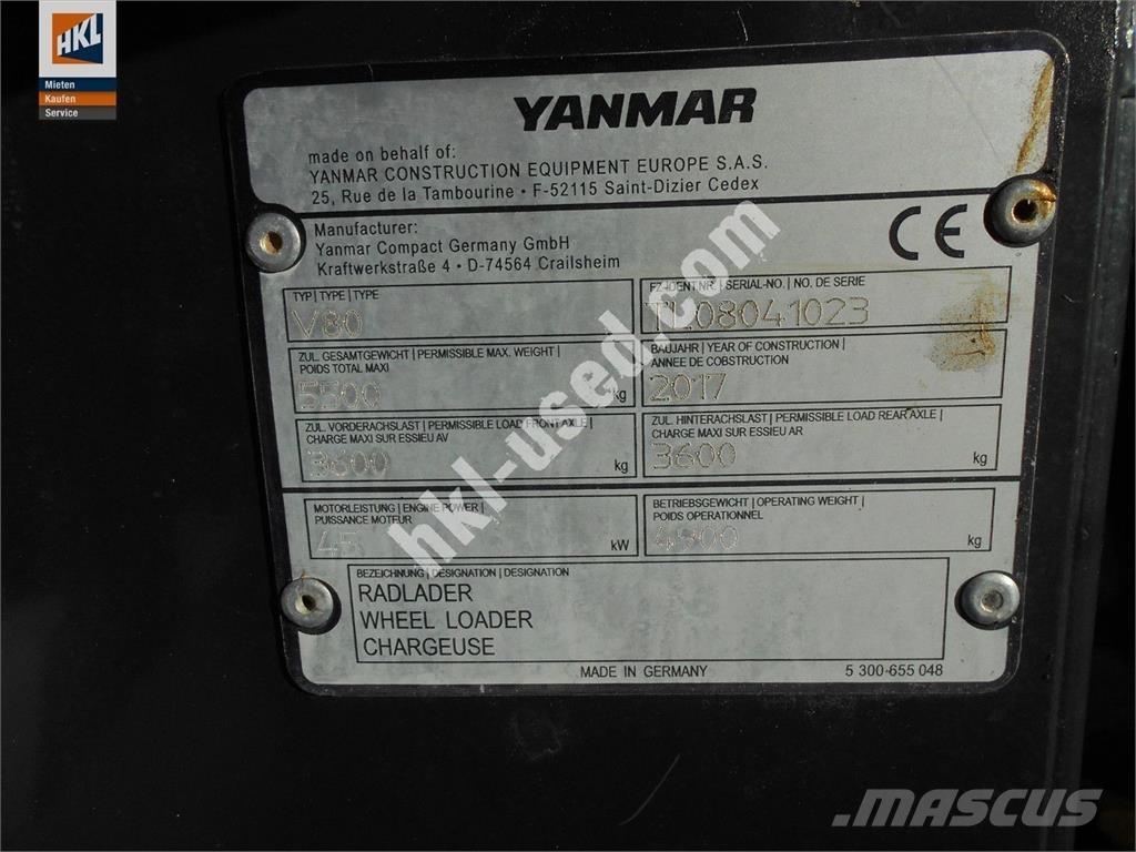 Yanmar V 80 Radlader