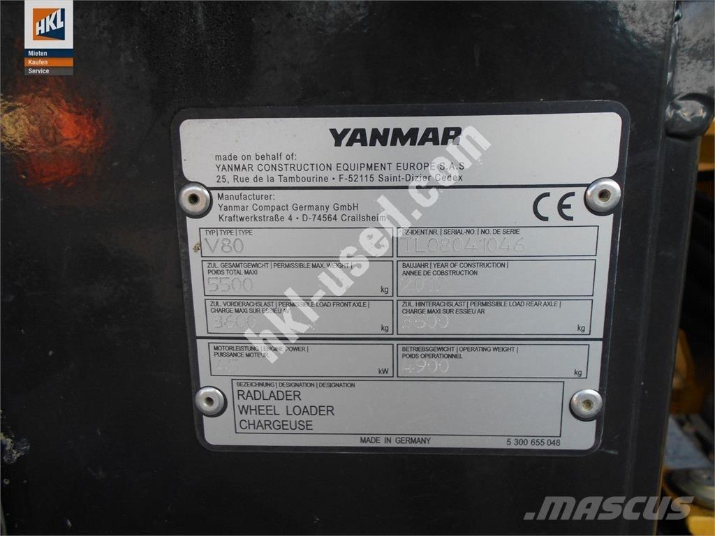 Yanmar V 80 Radlader