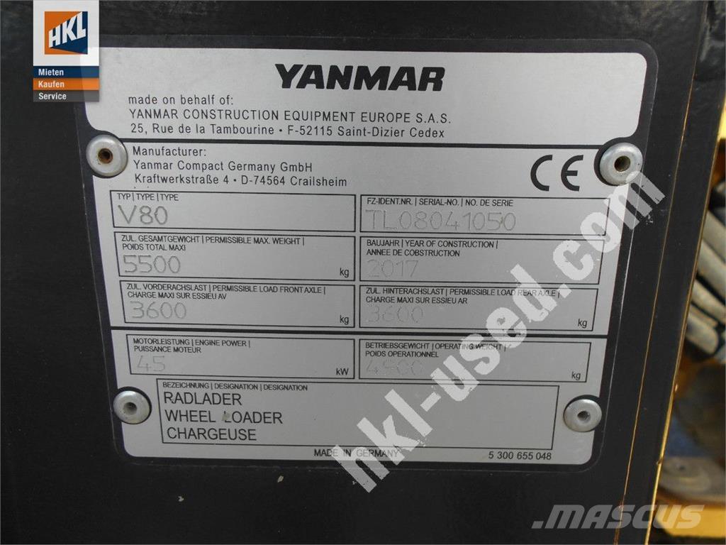 Yanmar V 80 Radlader