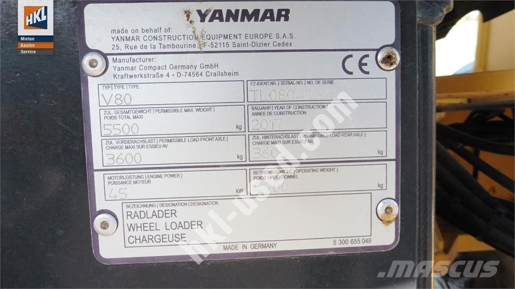 Yanmar V 80 Radlader