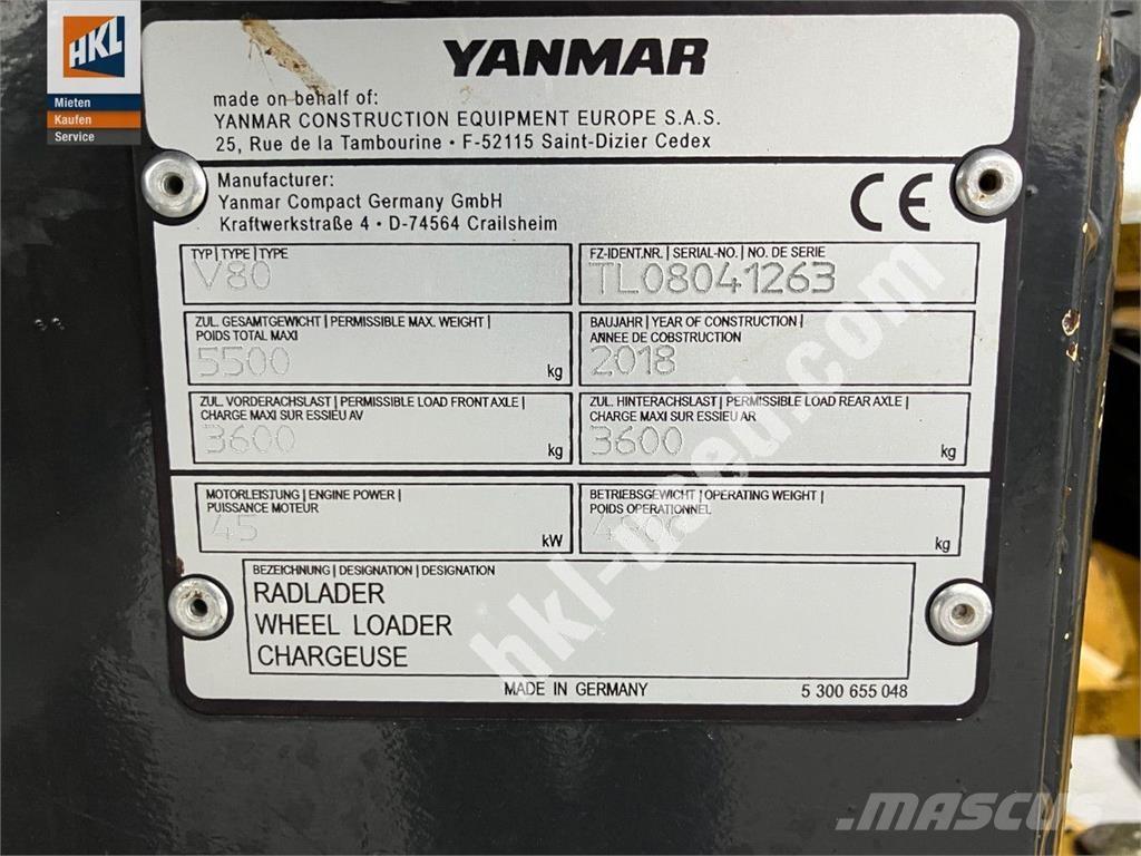 Yanmar V 80 Radlader