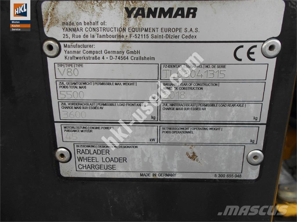 Yanmar V 80 Radlader