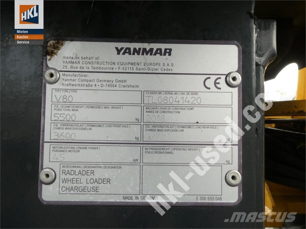 Yanmar V 80 Radlader