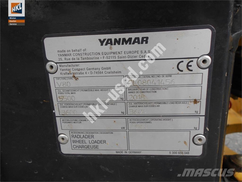 Yanmar V 80 Radlader