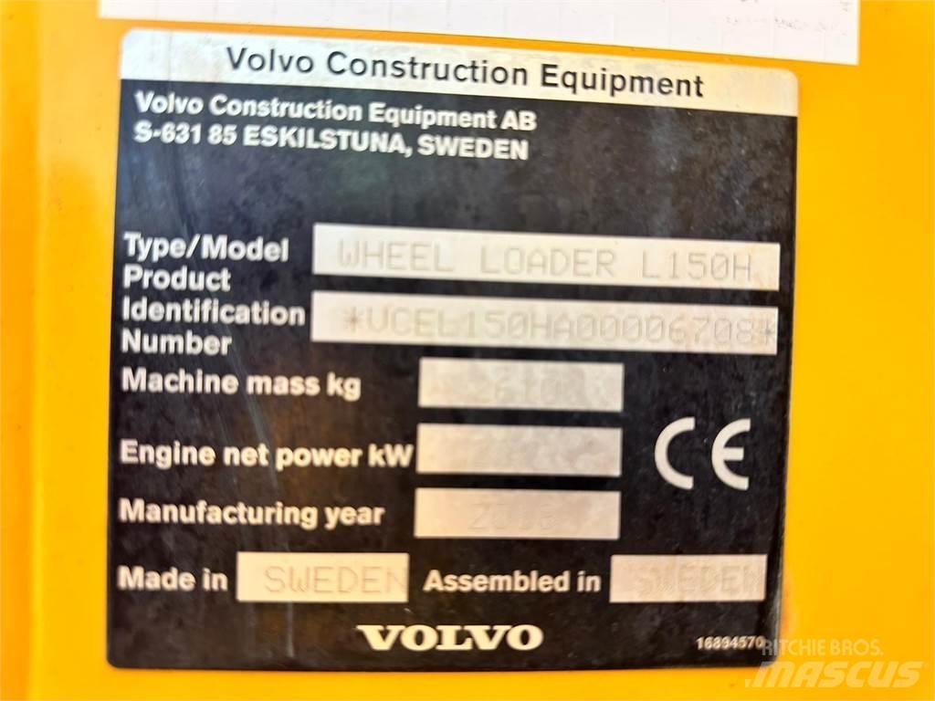  2018 Volvo L150H Radlader