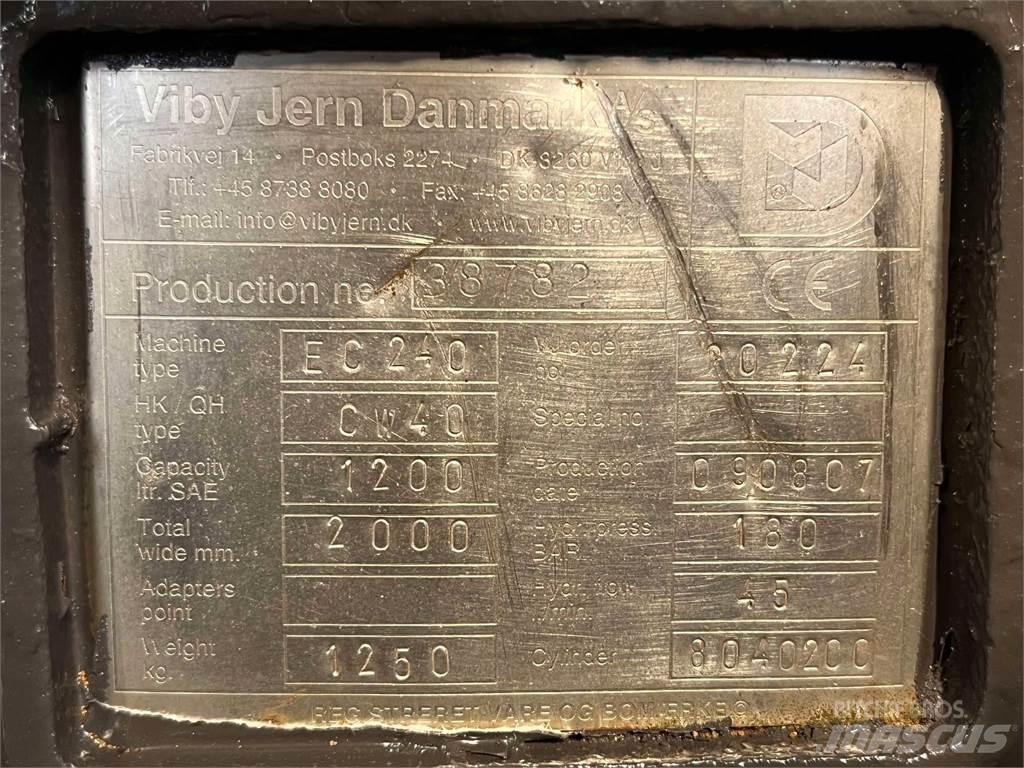  2000 mm Tiltskovl Schaufeln