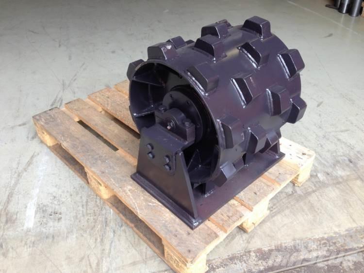  450 mm Kompaktorhjul Gummiradwalzen