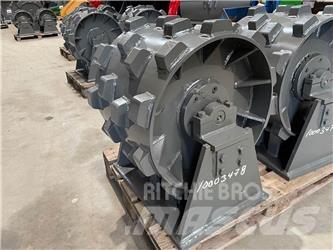  470 mm Kompaktorhjul Gummiradwalzen