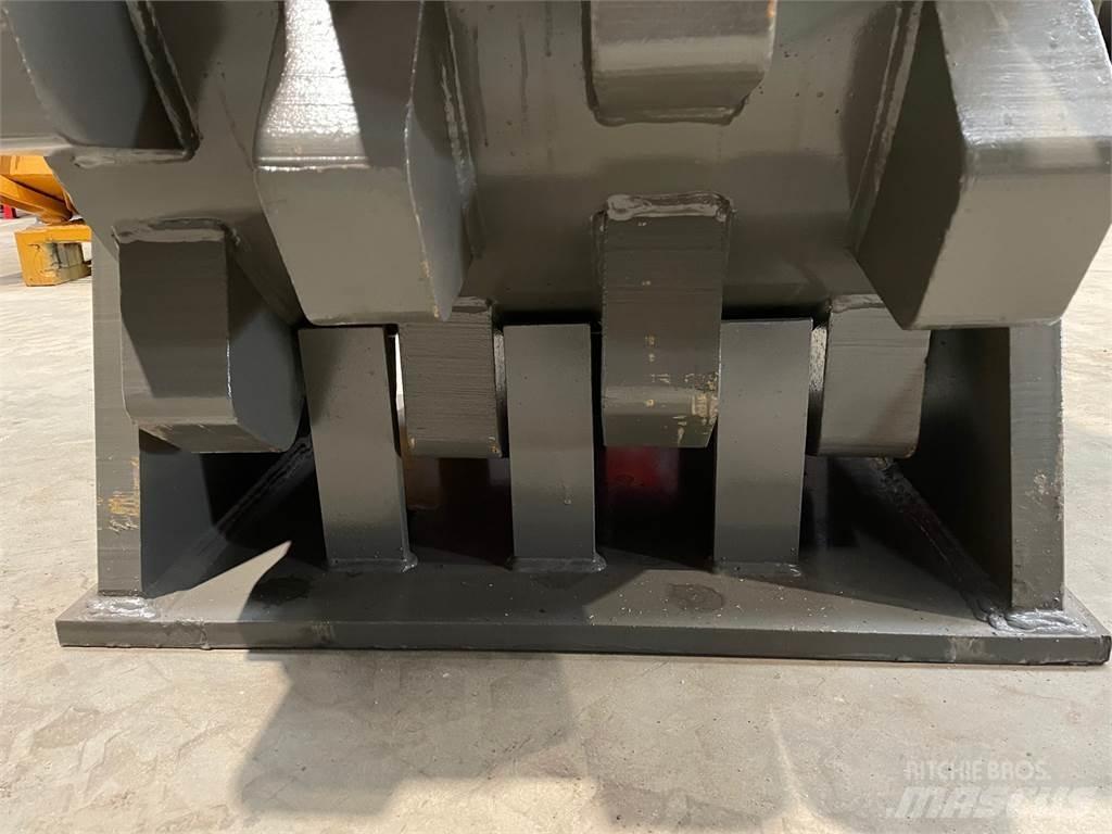  650 mm Kompaktorhjul Gummiradwalzen