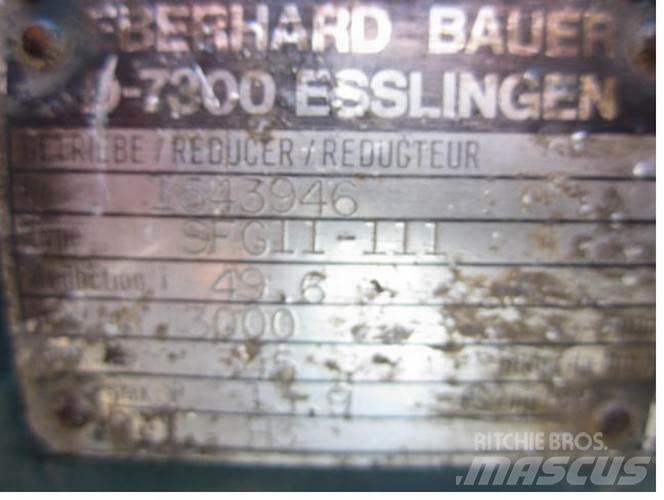Bauer gear Type SFG11-111 Getriebe