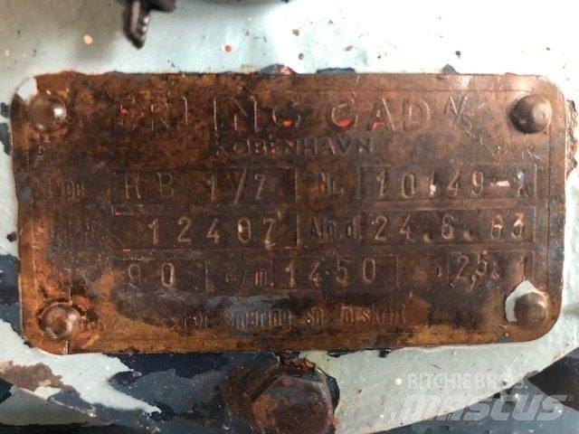  CAD Type HB 1/7 Getriebe