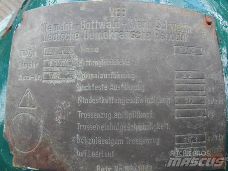  Capstan spil VEB 1AVSP2 Fahrstühle, Seilwinden und Bauaufzüge