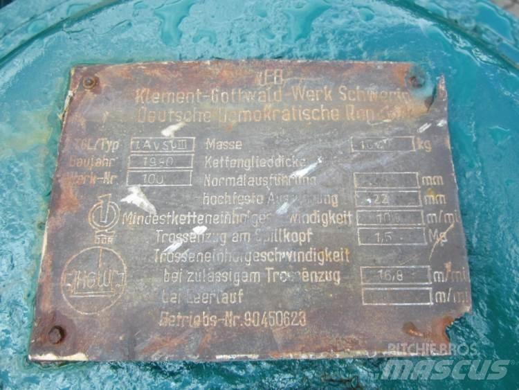  Capstan spil VEB 1AVSP3 Fahrstühle, Seilwinden und Bauaufzüge