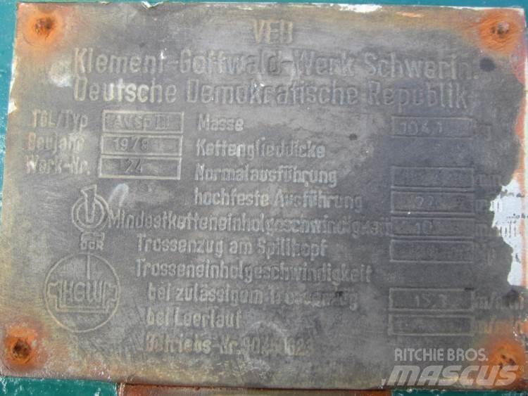  Capstan spil VEB 1AVSP3 Fahrstühle, Seilwinden und Bauaufzüge
