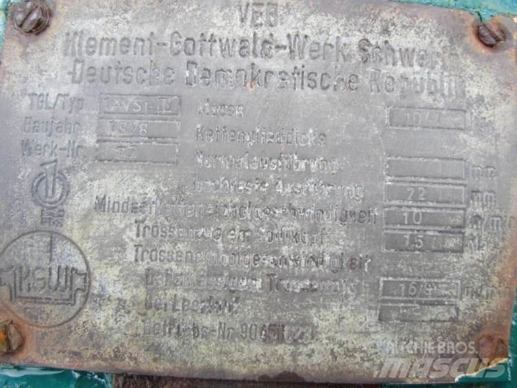  Capstan spil VEB 1AVSP3 Fahrstühle, Seilwinden und Bauaufzüge