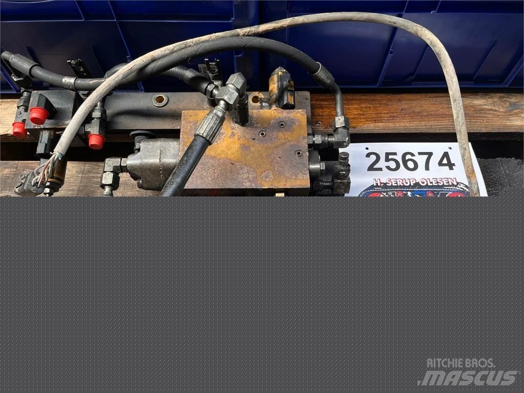 CAT 323D ventilgruppe-CON Hydraulik